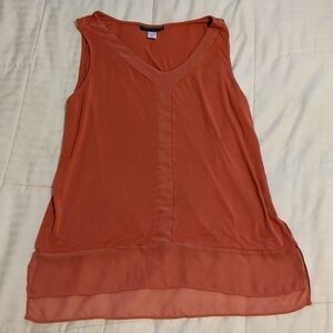 SIMPLY Styled By Sears Pretty Sleeveless Top Size Medium